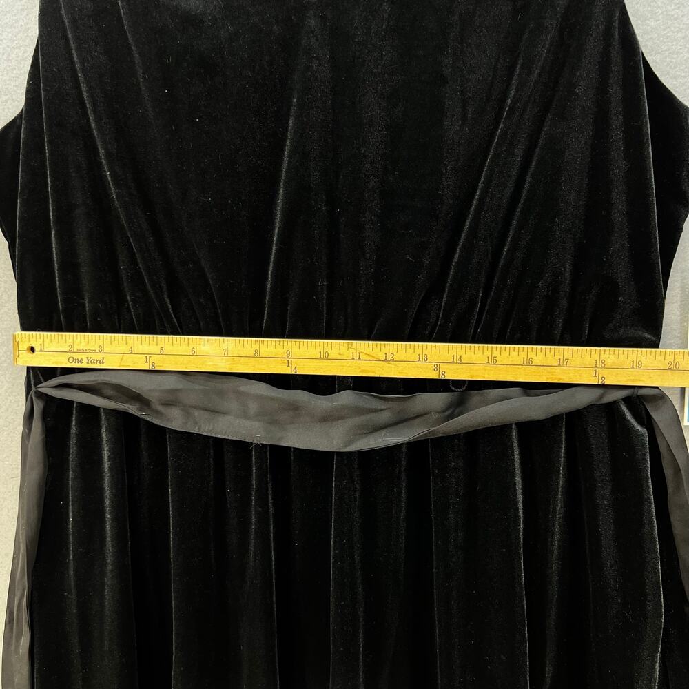 Draper James Dress Women's 2XL Black V-Neck Sleeveless Classic Little Black NWT - Picture 13 of 14